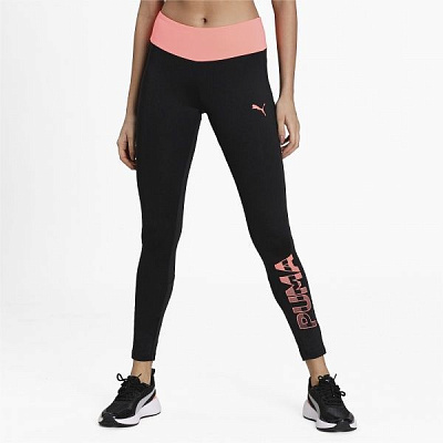 Лосины Puma Womens TRG Big Logo Legging 58539351 XS черный