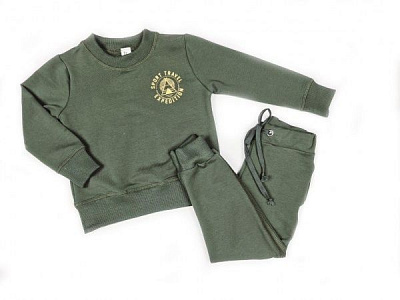 Спортивний костюм Luna Kids 2 д/х р.128 оливковий