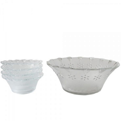 Набор салатников стеклянных Noblesse 7 шт. Super Value