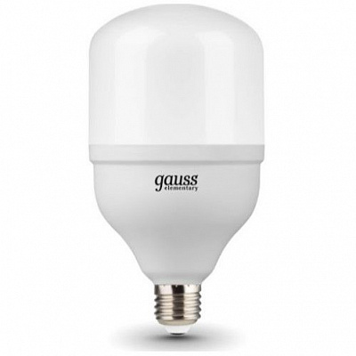 Лампа світлодіодна Gauss 40 Вт T100 матова E27 220 В 6500 К 60434