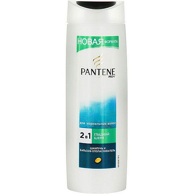 Шампунь Pantene 2 в 1 Гладкий шовк 400 мл