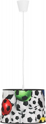 Підвіс TK Lighting 1796 1x60 Вт E27 білий із чорним Kids