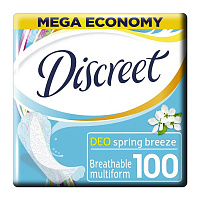 Прокладки Discreet ЩоденнІ прокладки Discreet Deo Spring Breeze 100 шт 100 шт.