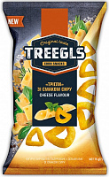 Треугольники кукурузные Золоте зерно TREEGLS с сыром 75 г