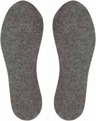 Стельки для обуви войлочные с фольгой Роллі 42-43 черный