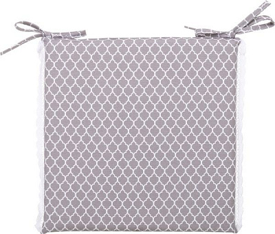 Подушка на стул Агата Вензель капучино 40х40 см La Nuit