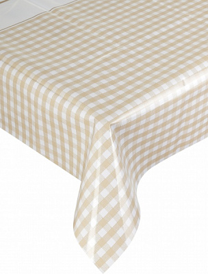 Скатерть Дом 137x240 см бежевый Даріана 