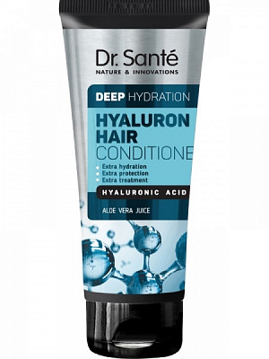 Бальзам-ополаскиватель Dr. Sante Увлажнение и Питание HYALURON HAIR Deep hydration 200 мл