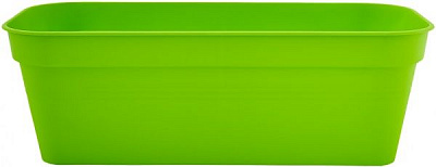 Ящик балконний Алеана Глорія прямокутний 12л оливковий (115082)