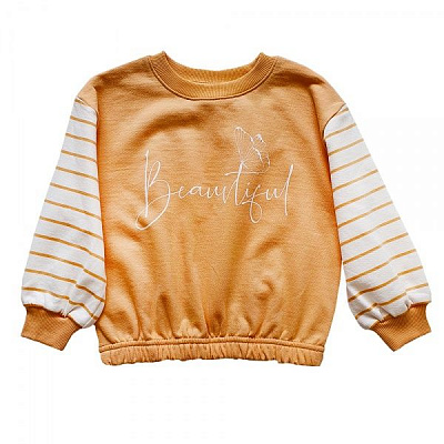 Світшот для дівчинки Colibri р.122 жовтий G7010