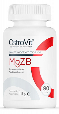 Вітамінно-мінеральний комплекс Ostrovit MgZB 90 шт./уп.