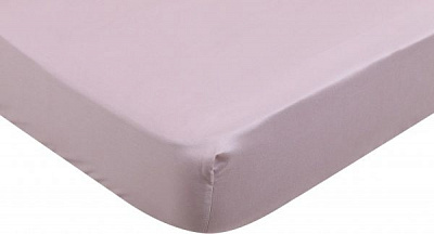 Простынь на резинке Solid 180x200 см тауп Luna 