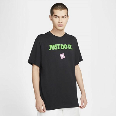 Футболка Nike M NSW TEE JDI 12 MONTH DB6473-010 р. L чорний