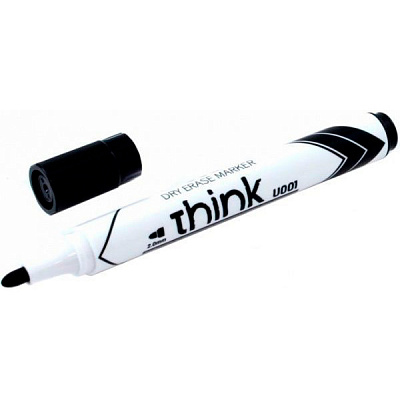 Маркер для білої дошки Deli Think 2 мм EU001 20 чорний