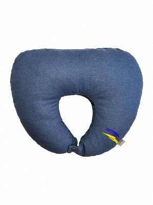 Подушка дорожня Мандрівник La Nuit 30x35 см блакитний