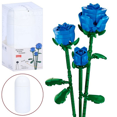 Конструктор Sluban Голубые розы M38-B1101-11