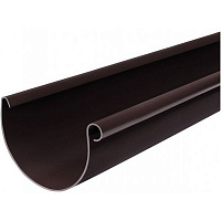 Ринва водостічна Bryza 125 мм 3 м коричневий 