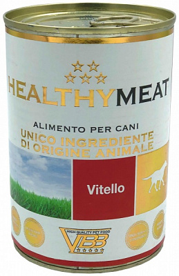 Корм Healthy Meat паштет монопротеїн телятина 400 г