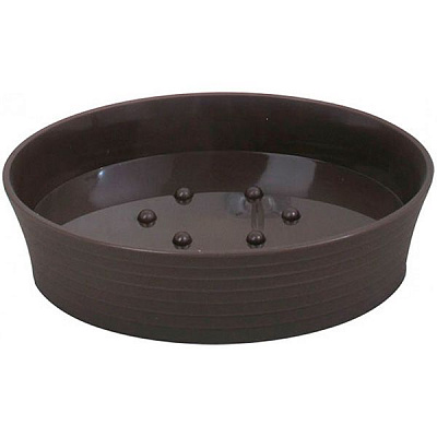 Мыльница Trento Bergamo темный шоколад