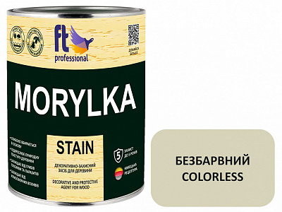 Защитное средство FT Professional MORYLKA STAIN бесцветный мат 0,9 л