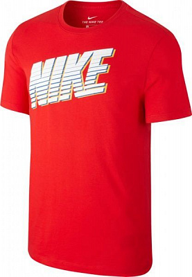 Футболка Nike M NSW TEE BLOCK CK2777-657 2XL красный