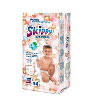 Подгузники-трусики Skippy Pants Ultra 5 (12-18 кг), 44 шт.