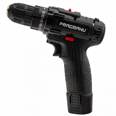 Шуруповерт акумуляторний Pracmanu 12V SET 10169