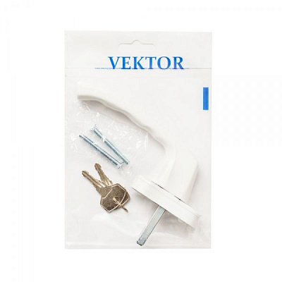 Ручка оконная с ключом Vektor ВЕКТОР-РУХ ПП 