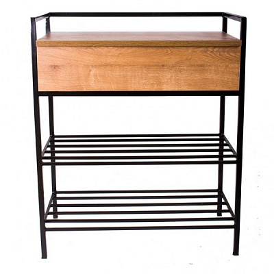 Підставка для взуття Метал Арт Лаос 350x700x830 мм чорний