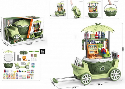 Игровой набор Shantou Корзина Супермаркет 4 в 1 OTG0921077