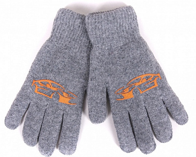 Варежки YO! р.20 серый 