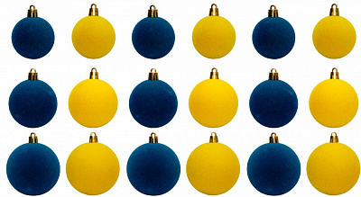 Набор елочных шаров 892593 d 50 мм 18 шт./уп.