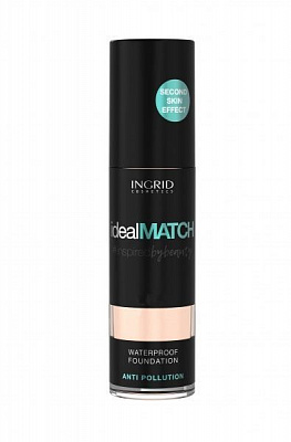 Тональний крем INGRID Ideal Match №401 Pearl beige 30 мл