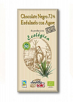 Шоколад Sole темний 73% какао з агавою органичний 100 гр