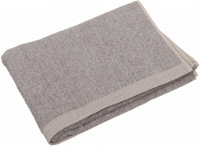 Полотенце двухстороннее 70x140 см бежевый Duo 