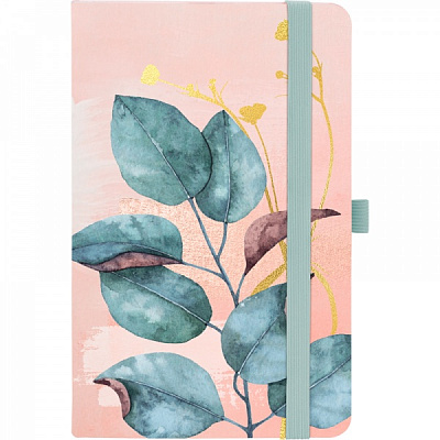 Щотижневик 2022 Partner Blue leaves А5- Axent