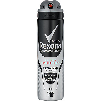 Антиперспірант для чоловіків Rexona Antibacterial невидимий захист 150 мл