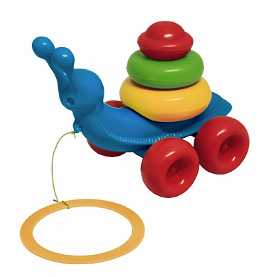 Пірамідка-каталка Tigres Равлик 39770