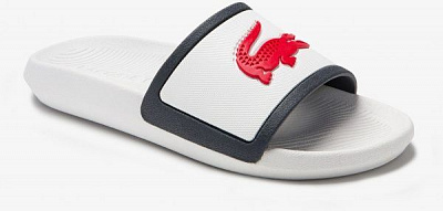 Шлепанцы Lacoste CROCO SLIDE TRI 3 CFA 739CFA0044407 р. UK 7 белый