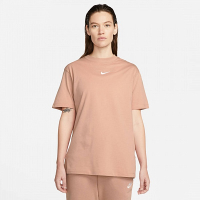 Футболка Nike W NSW ESSNTL CLCTN SS TEE BF DQ5379-609 р.L коричневый