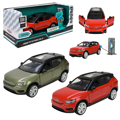 Автомодель Автопром 1:32 Volvo XC40 Recharge 68703