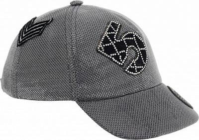 Кепка для девочек Pampona 21 L 19 р.50 серебряный 