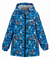 Куртка детская для мальчиков JOIKS р.128 синий EW-139 