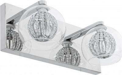 Бра Интеркласс НББ 01-2хХХ-087 2x40 Вт G9 хром W0298-02A 
