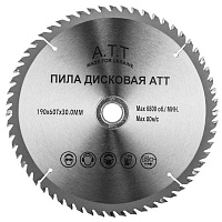 Пиляльний диск A.T.T.  190x30x1.7 Z60