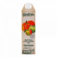 Сок Galicia с мякотью яблочно-тыквенный 1л 