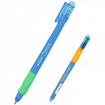 Ручка гелевая KITE Smart 2 пиши-стирай синяя 60018 