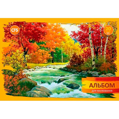 Альбом для малювання На пружині, 20 ЛИСТІВ CF60903-04 Cool For School