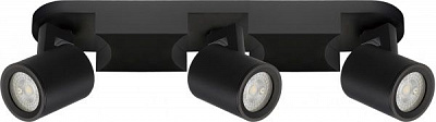 Спот Victoria Lighting Oxy/PL3 3x35 Вт GU10 чорний