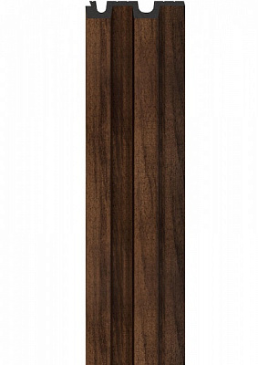 Рейкова панель VOX L-LINE шоколад 12,2x2,1x265 см